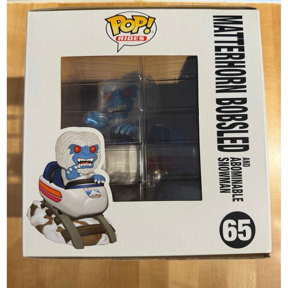 Funko Pop! Disney Parks Exclusive Matterhorn Bobsled and Abominable Snowman - Picture 2 of 7